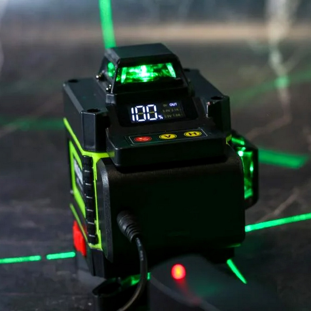 Лазерный уровень для электрика 4D (16 линий), Лазерный уровень капро с ...