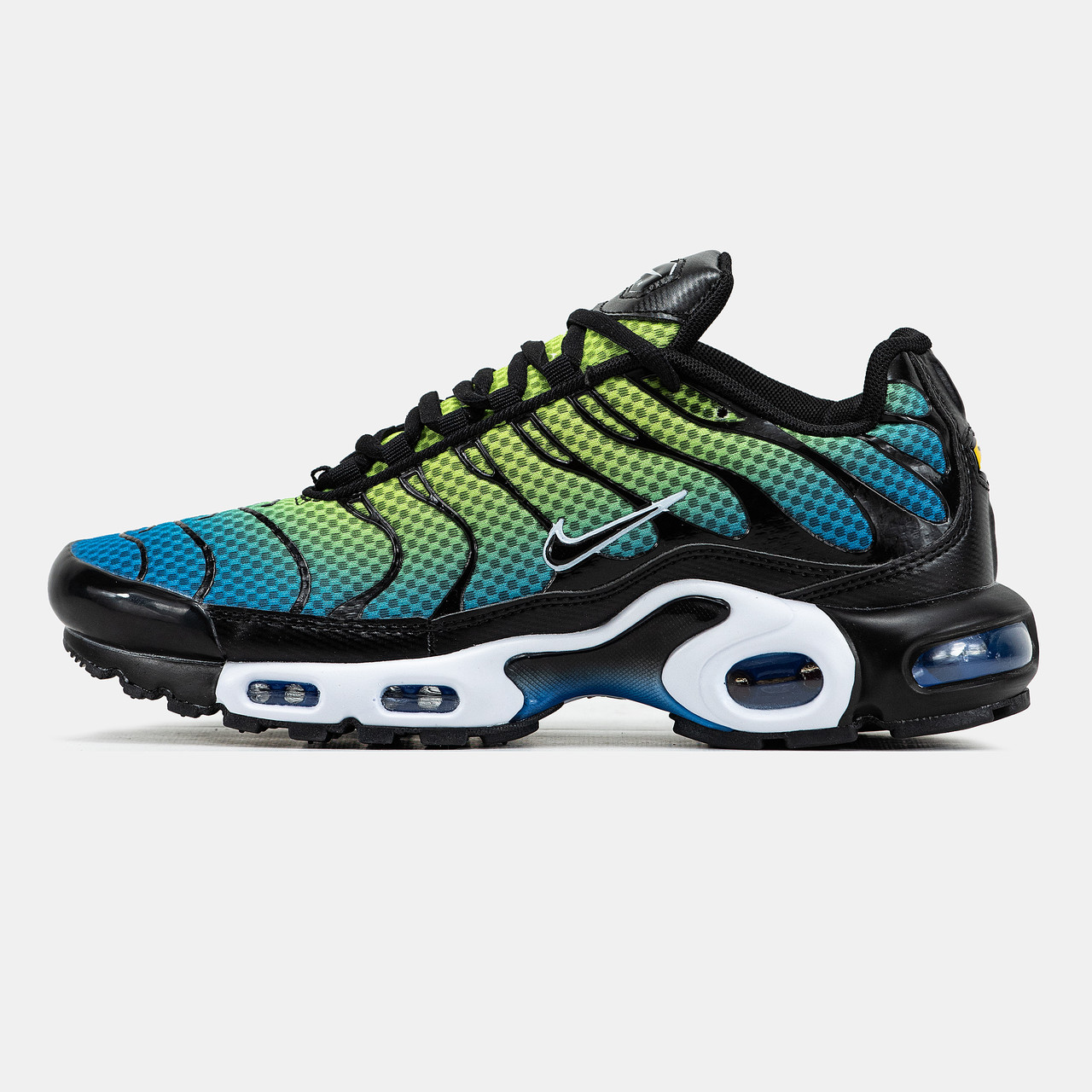 Чоловічі Кросівки Nike Air Max TN Plus Blue Yellow / Найк Аїр Макс ТН Плюс