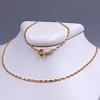 Цепочка Улитка Xuping медицинское золото 50 см * 1 мм, Цепочка из медзолота