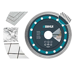 Диск алмазний BIHUI SUPER THIN TURBO 105x1,2x22,23 мм