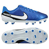 Дитячі бутси Nike Tiempo Legend 10 Academy FG/MG DV4348-400, Синій, Розмір (EU) — 34