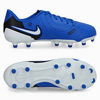 Дитячі бутси Nike Tiempo JR Tie LEGEND 10 CLUB FG/MG DV4352-400, Синій, Розмір (EU) — 32