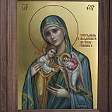 Ікона Пресвятої Богородиці Скорботна про немовлят, в утробі убієнних, фото 2