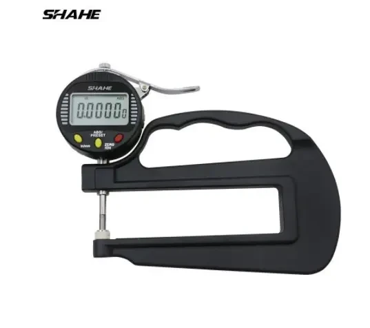 Цифровий товщиномір листових матеріалів Shahe 5331-10 (0-10/0,001 мм)