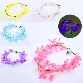 Аксесуар для волосся віночок, 18см, квіти FG231106067 G-Rich