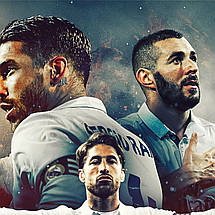 Плакат "Реал Мадрид, футболісти клубу, Real Madrid", 60×43см, фото 3