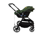 Коляска для дитини універсальна 3 в 1 FreeON Zack, оливковий, фото 3