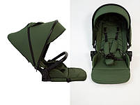 Коляска для дитини універсальна 3 в 1 FreeON Zack, оливковий, фото 9