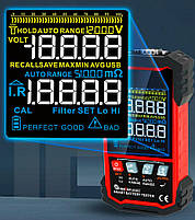 TOOLTOP IR502 тестер внутрішнього опору акумуляторів: 0-500 Ом, напруга: 0-120 В, фото 3