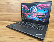 Ультрабук Lenovo ThinkPad T470/ 14" (1920x1080)/ Core i5-6300U/ 8 GB RAM/ 256 GB SSD/ HD 520, фото 6