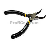 Щипці для стопорних кілець 5" стиск загнуті, фото 3