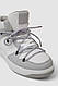 Кросівки жіночі, колір біло-сірий, 243R721, фото 2