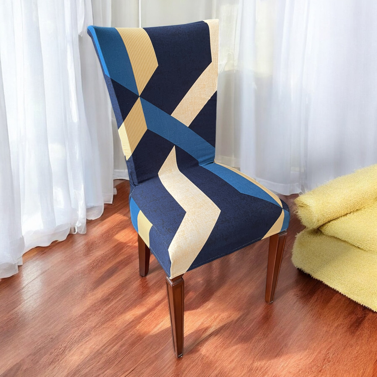 Чохол для стільців трикотаж 69 Love You, фото 1