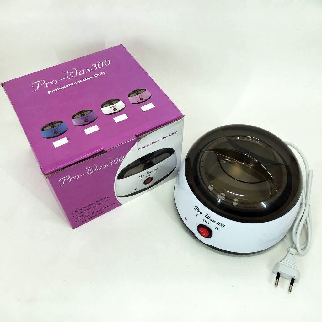 Воскоплав з терморегулятором PRO-WAX 100 для воску в банці, в гранулах, таблетках 400 мл FS-84