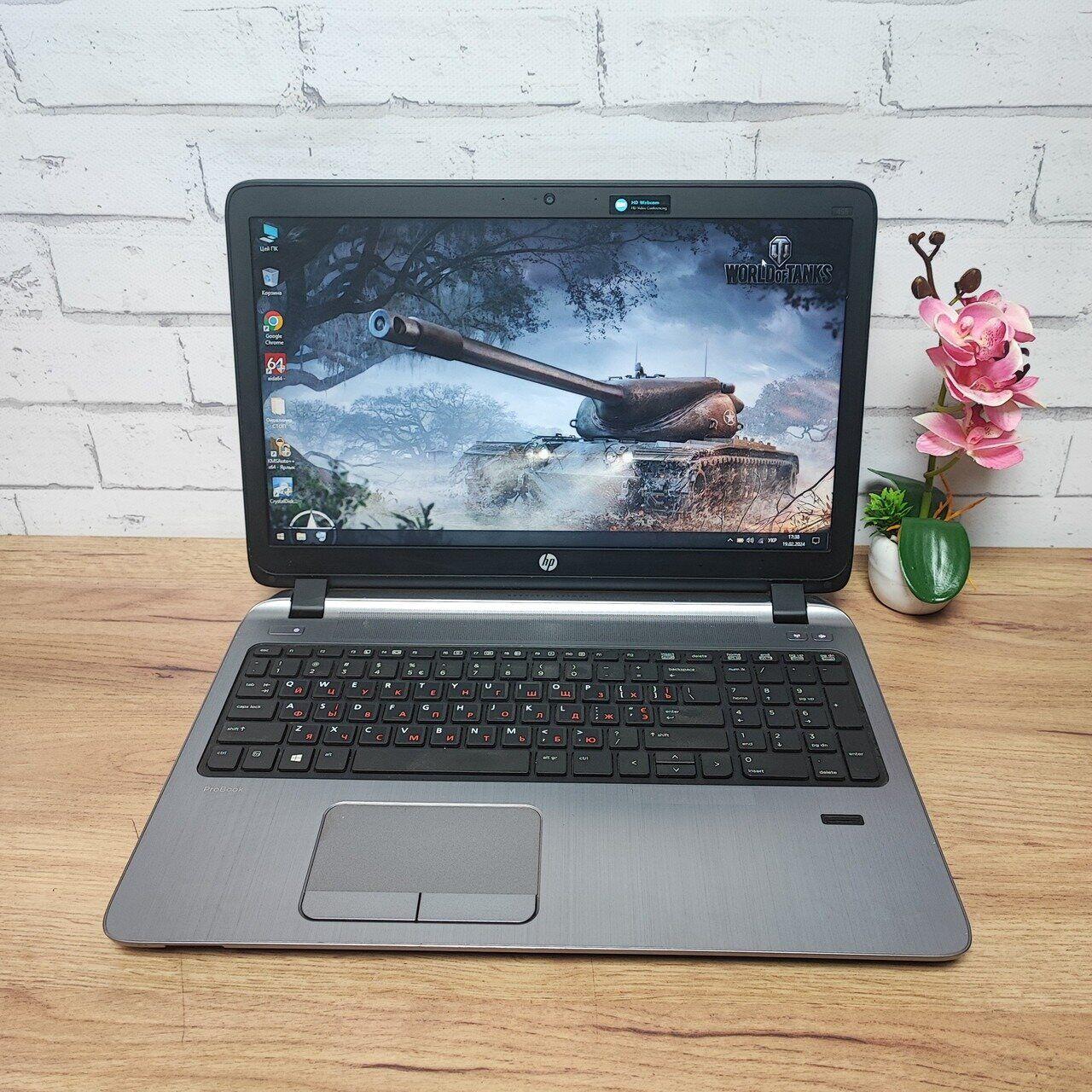 Б/в Ноутбук HP ProBook 455 G2 15.6" 1366x768| A6 Pro-7050B| 8 GB RAM| 128 GB SSD| Radeon R4