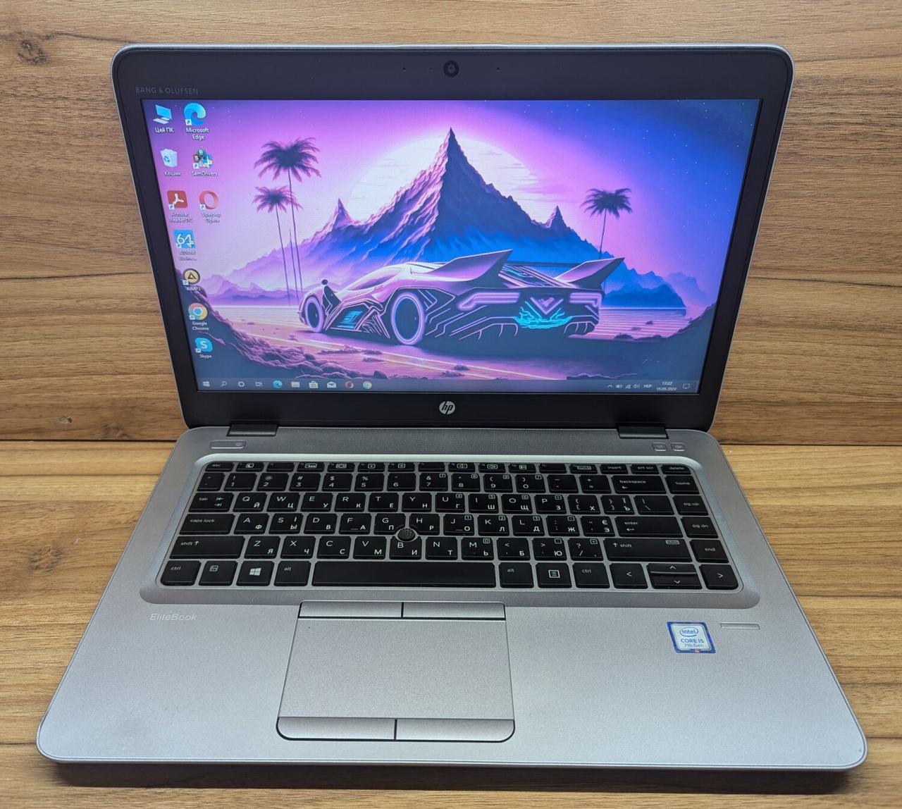 Б/в Ультрабук HP EliteBook 840 G4 14" 1366x768| Core i5-7200U| 8 GB RAM| 240 GB SSD| HD 520