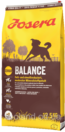 Josera Dog Balance для літніх і неактивних собак, 4,5 кг