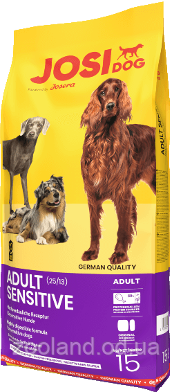 Josera JosiDog Adult Sensitive легкозасвоюваний корм, 4,5 кг