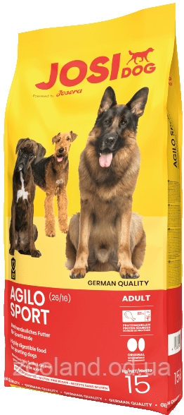 Josera JosiDog Agilo Sport для спортивних собак, 15 кг
