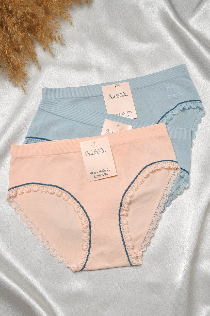 Набір трусів жіночих 3 шт з малюнком 188615S, фото 1