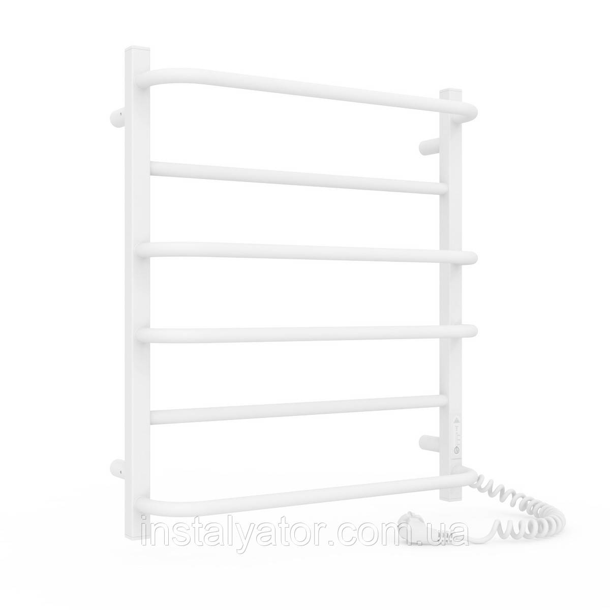 Електрична сушарка для рушників Laris Зебра Комфорт ЧК6 500 х 600 Е (підкл. праворуч) R3, фото 1