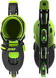NEON Роликові ковзани Inline, розмір 30-33, зелений, фото 5
