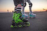 NEON Роликові ковзани Inline, розмір 30-33, зелений, фото 11