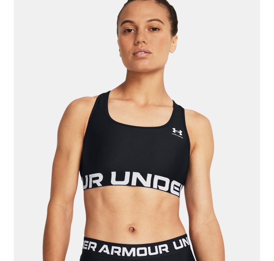 Топ жіночій UA HeatGear® Armour Mid Branded Sports Bra, фото 1