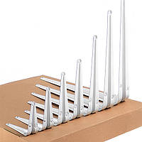 150х200 Консоль Металева (1мм) Посилений Куточок Монтажний Білий