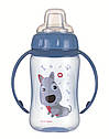 Поїльник блакитний з м'яким носиком Веселі звірятка Canpol babies 56/512, фото 2