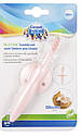 Щітка силіконова для зубів з обмежувачем рожева Canpol babies (Канрол бебі) 51/500_pin, фото 6