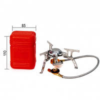 Плита газова VANGO FOLDING SILVER складана для зимового використання з п'єзопідпалом потужність 2 6 кВт BZN