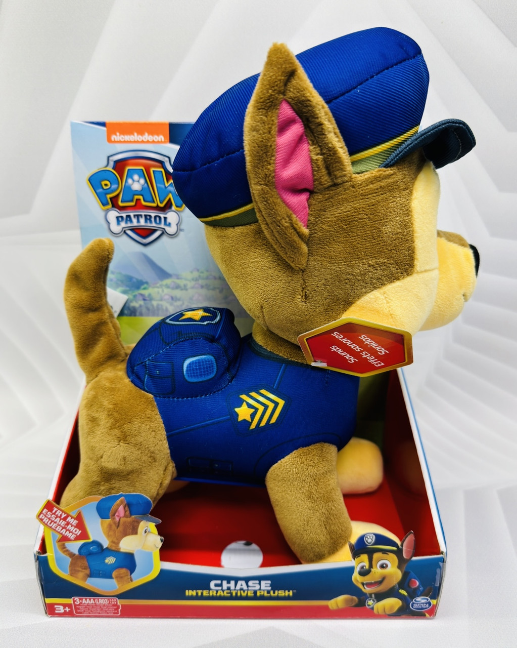 Інтерактивна іграшка зі звуками Відважний Гонщик Paw Patrol Chase Чейз, фото 1