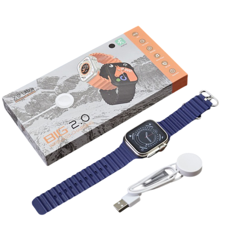Смарт-годинник BIG X9 Ultra blue (BIGX9UBlue), фото 1