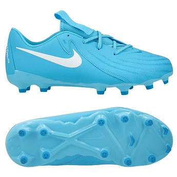Дитячі бутси Nike JR PHANTOM GX II ACADEMY FG/MG FD6722-400, Синій, Розмір (EU) — 32