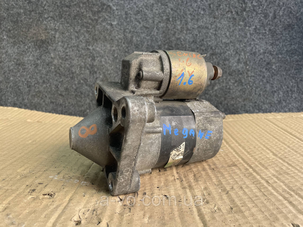 Стартер для Renault Megane, Scenic, 104674105, 1.6, 8 зуб, фото 1