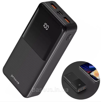 Павербанк Proove Illuminator 22.5W 20000mAh black