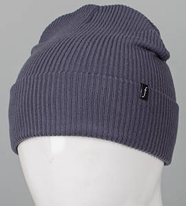 Трикотажна Резинка з закотом (24051), Графіт