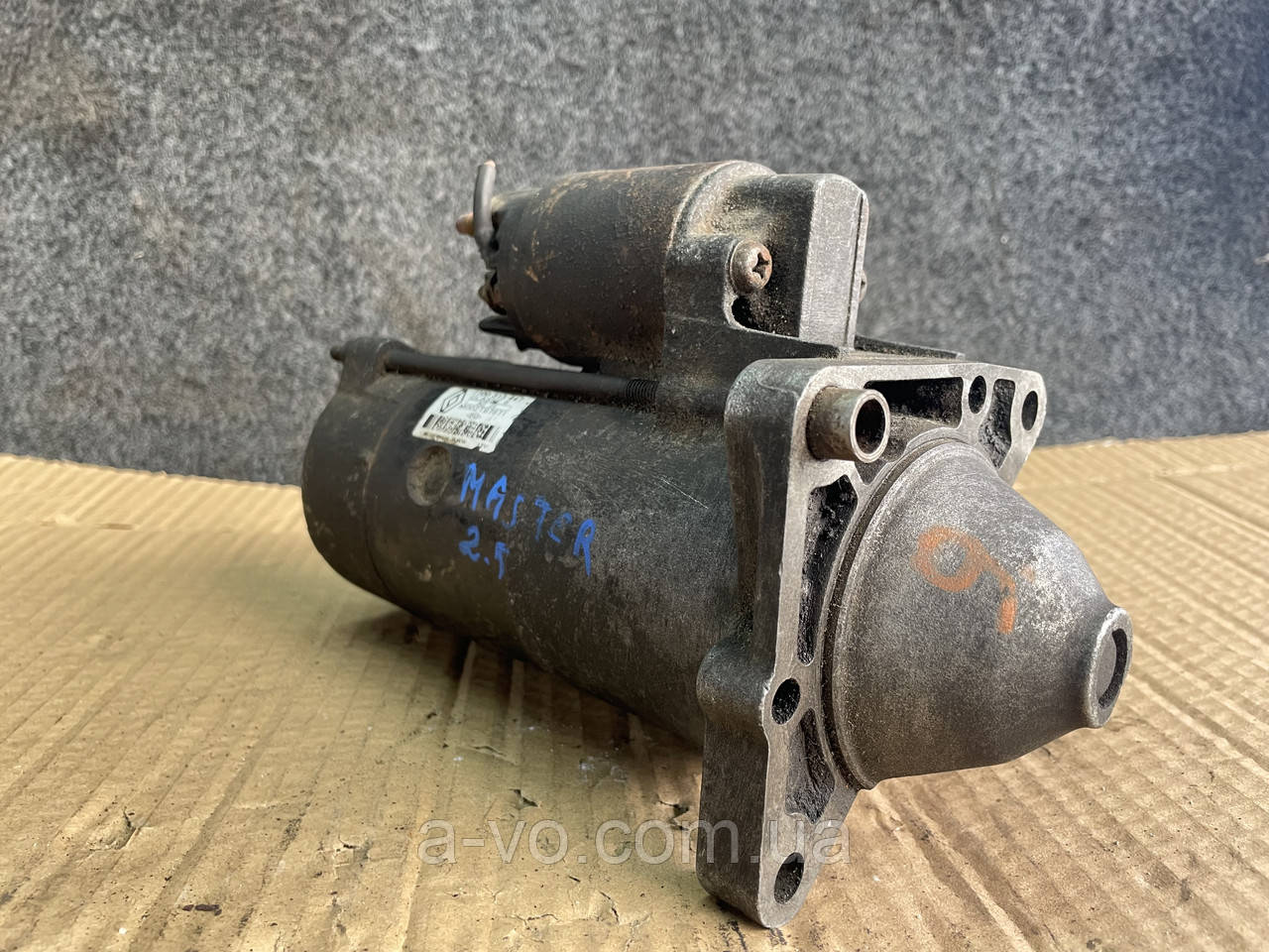 Стартер для Renault Master, Opel Movano, 2.5, 2.8 dti, (98-03), 7700313447, M002T87671, 9 зуб, фото 1