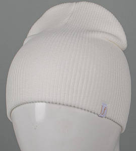 Трикотажна Резинка пряма (24052), Білий