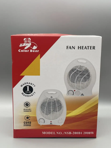 Тепловентилятор Color Bear NSB-200B1 2000W