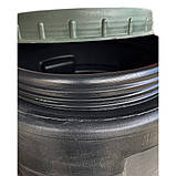 Бідон 35 л нехарчовий Г ПБ чорний, фото 3