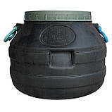 Бідон 35 л нехарчовий Г ПБ чорний, фото 2