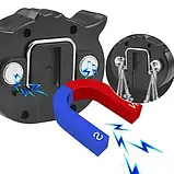 Ліхтар налобний WT208-2COB (white+red), Li-Ion акумулятор, магніт, гак, ЗП Type-C, Box, фото 3