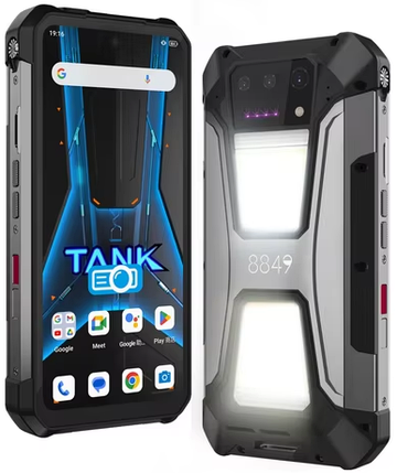 Захищений смартфон Unihertz TANK 2 Pro 8/256Gb ПРОЕКТОР NFC 23800мАг 120w Helio G99 + чохол, фото 1