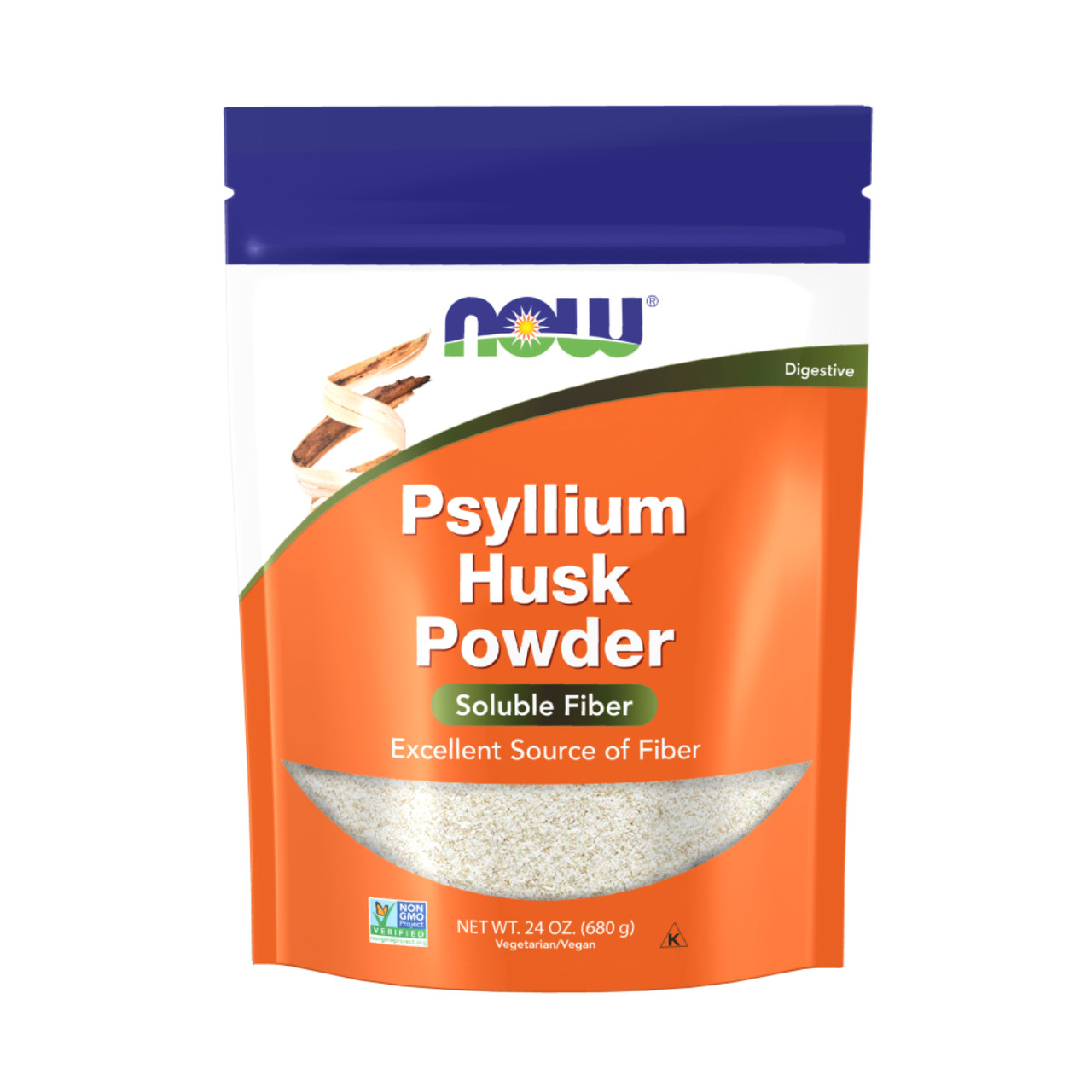 Psyllium Husk Powder - 680g, фото 1