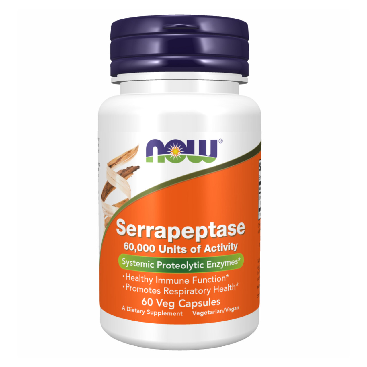 Serrapeptase 60,000 Units - 60 vcaps, фото 1