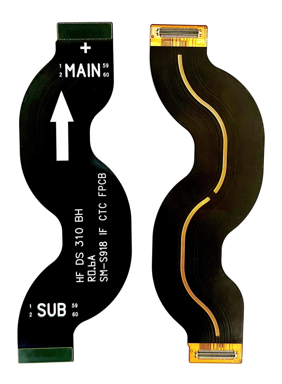 Шлейф для Samsung S918, S23 Ultra міжплатний, фото 1