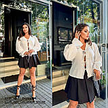 Стильна блуза батальна 1131 ерх, фото 3