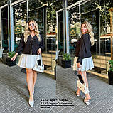 Стильна блуза батальна 1131 ерх, фото 2